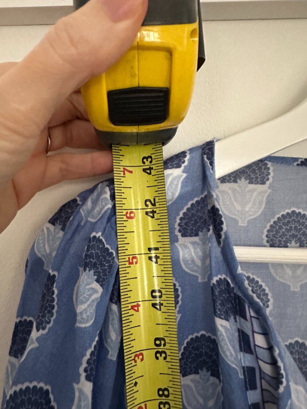 Marea House Dress in Blue Size Large - Picture 11 of 11